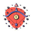 القوس zodiac image